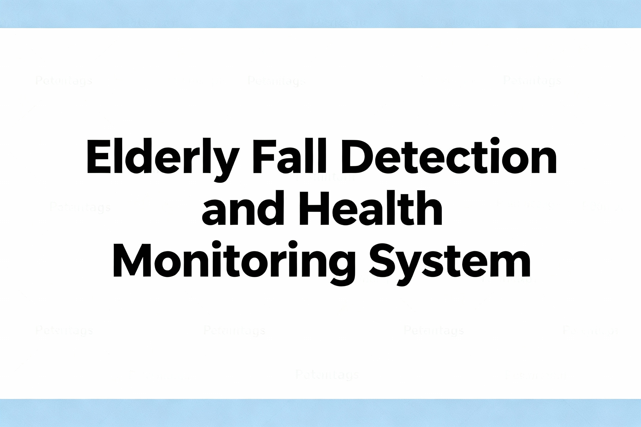 Elderly Fall Detection System